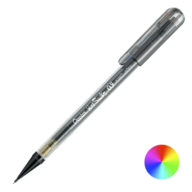 Pentel A155 Hot Shots Mechanical Pencil 0.5mm - Assorted Barrels
