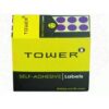 Tower Colour Code Label 13mm 400s Purple