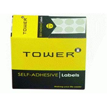 Tower Colour Code Label 13mm 400s Silver