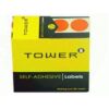 Tower Colour Code Label 19mm 250s Orange