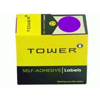 Tower Colour Code Label 32mm 75s Purple