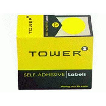 Tower Colour Code Label 32mm 75s Yellow