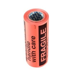 Tower Freight Fragile Label 250s Fluorescent