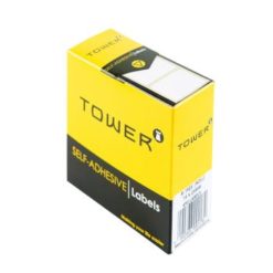 Tower White Roll Label 19 x 25mm 490s