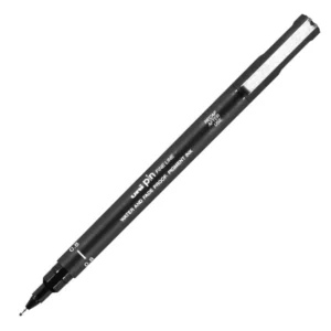 Uni Pin 08-200 Fine Line Drawing Pen 0.8mm - Black
