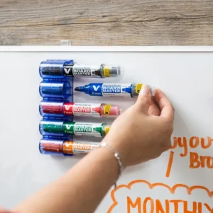 WBMA-VBM-M-S4-MAG-Pilot V Board Master Whiteboard Marker Bullet Tip - Magnet Set 5 (5)
