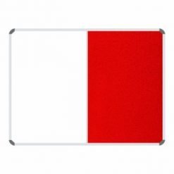 Parrot Combination Board Non-Magnetic 1200 x 900mm Red