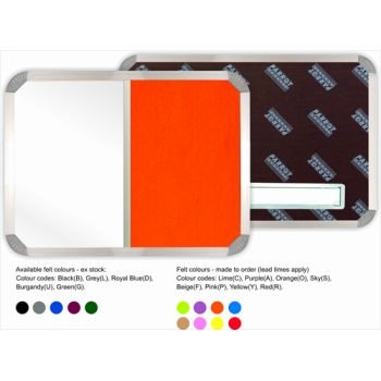 Parrot Combination Board Non-Magnetic 1200 x 900mm Green