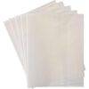Jiffy A4 Adjustable Medium Weight Book Cover Medium Clear 10s - FINAL STOCK