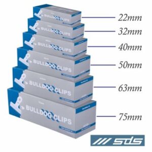 SDS Bulldog Clip Sizes