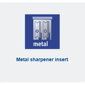 512 128 BK ZA-Staedtler Triangular Double Hole Tub Sharpener (1)