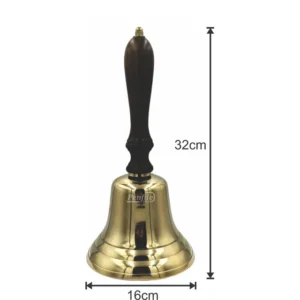 Nexx Brass School Bell 28 x 14cm