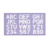 Penflex Stencil Assorted Colours 10mm
