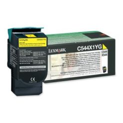 Lexmark C544 & X544 Extra High Yield Return Toner Cartridge Yellow