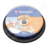 Verbatim 4.7GB DVD-R 16X Matt Silver Spindle 10s