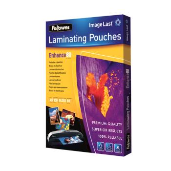 Fellowes A5 80 Micron Laminating Pouches 100s