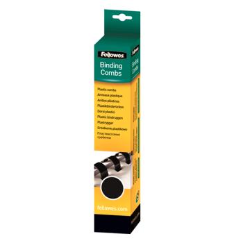 Fellowes 25MM Binding Combs Black 50s