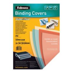 Fellowes A4 Binding Covers White 250gsm 25s