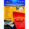 Fellowes A4 125 Micron Laminating Pouches 25s