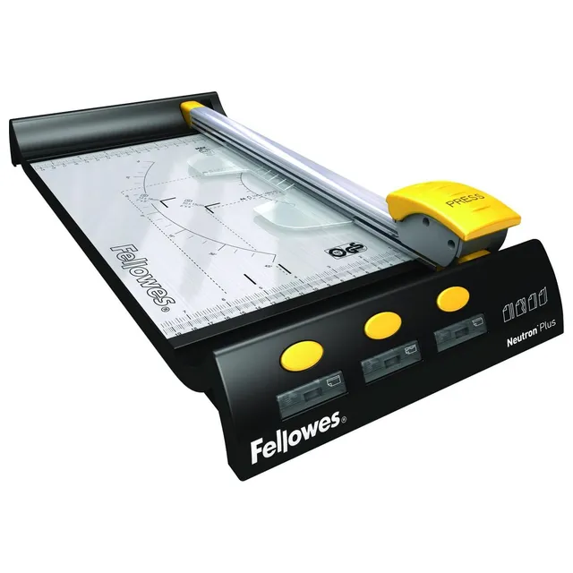 Fellowes Neutron A4 PLUS Light Use Rotary Trimmer - 10 Sheet
