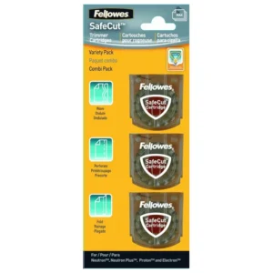 Fellowes Safecut Blades - 3 Styles (Wavy, Perforated & Folding)