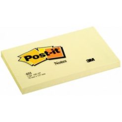 Post it Notes Yellow Notes 76 x 127mm 100 sheet Yellow