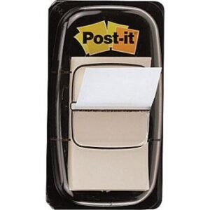Post it Flags 25.4 x 43.6mm White 50s