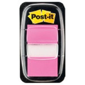 Post it Flags 25.4 x 43.6mm Neon Pink 50s