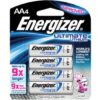 Energizer Lithium AA Batteries 4s