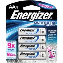 Energizer Lithium AA Pack 4