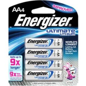 Energizer Lithium AA Pack 4