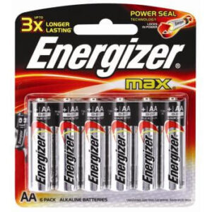 Energizer Alkaline Power AA Pack 6