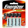 Energizer Alkaline Power AA Batteries 4s