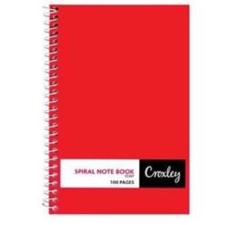 Croxley Notebook Side Bound 127 x 84mm 100 Page JD360