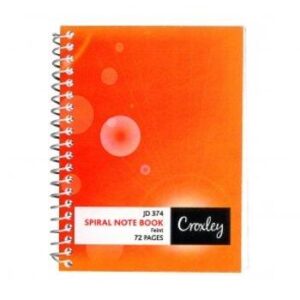 Croxley A7 Notebook Side Bound 72 Page JD374