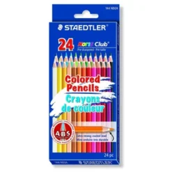 144ND24A6 -Staedtler Colour Pencil Crayons 24s
