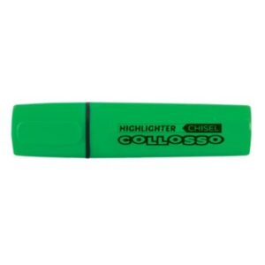 Collosso Highlighter Chisel Tip Green