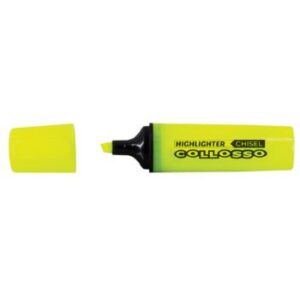 Collosso Highlighter Chisel Tip Yellow
