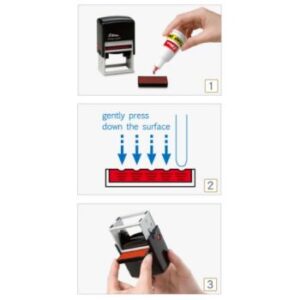 Stamp Ink Pad Refill and Replace (2)