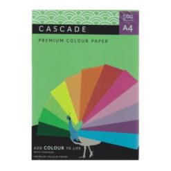 Cascade A4 Colour Paper 80gsm Parrot IT230