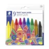 Staedtler Noris Club Wax Crayons Super Jumbo - Pack 9