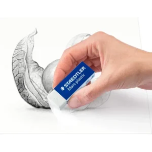 526 50 02-Staedtler Mars Plastic Eraser 65 x 23 x 13mm - Large(6)
