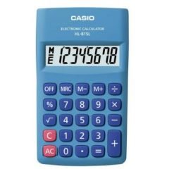 Casio HL-815L Electronic 8 Digit Calculator Blue