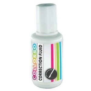 Collosso Correction Fluid With Brush 20ml