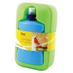 Penflex Lunch Box Green + Blue Bottle