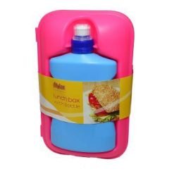 Penflex Lunch Box Pink + Blue Bottle