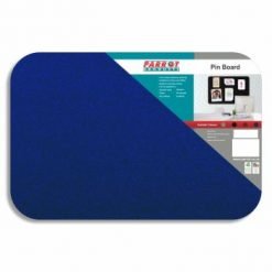 Parrot Pin Board Adhesive No Frame 600 x 450mm Royal Blue