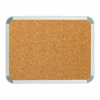 Parrot Info Board Aluminium Frame 900 x 900mm Cork