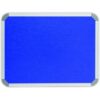 Parrot Info Board Aluminium Frame 1000 x 1000mm Sky Blue
