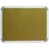 Parrot Info Board Aluminium Frame 1000 x 1000mm Beige